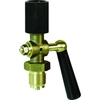 Pressure gauge valve Type 369 brass internal/external thread